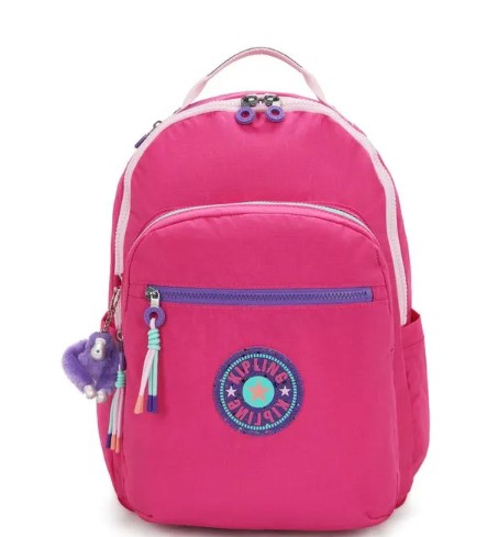 MOCHILA KIPLING SEOUL INTENSE ROSE