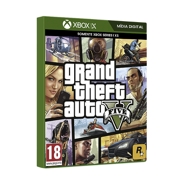 Jogar Grand Theft Auto V (Xbox Series X, S)