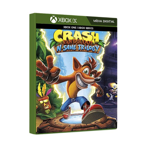 Crash Bandicoot N. Sane Trilogy – Xbox One – Mídia Digital – WOW Games