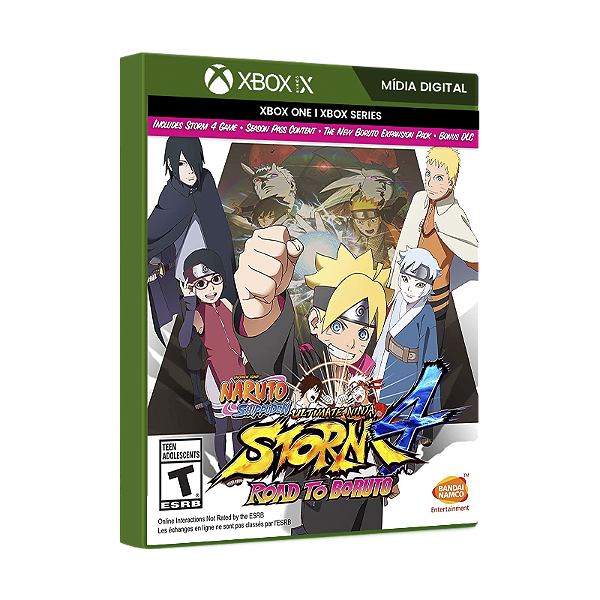 NARUTO STORM R Midia Digital Xbox 360 - Wsgames - Jogos em Midias