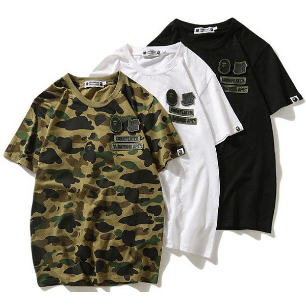 camisa bape branca