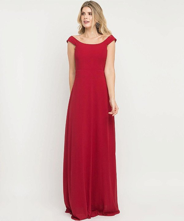 VESTIDO LONGO EVASÊ