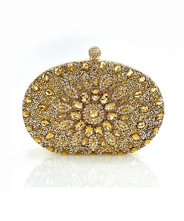 BOLSA CLUTCH CRISTAIS PEDRARIAS