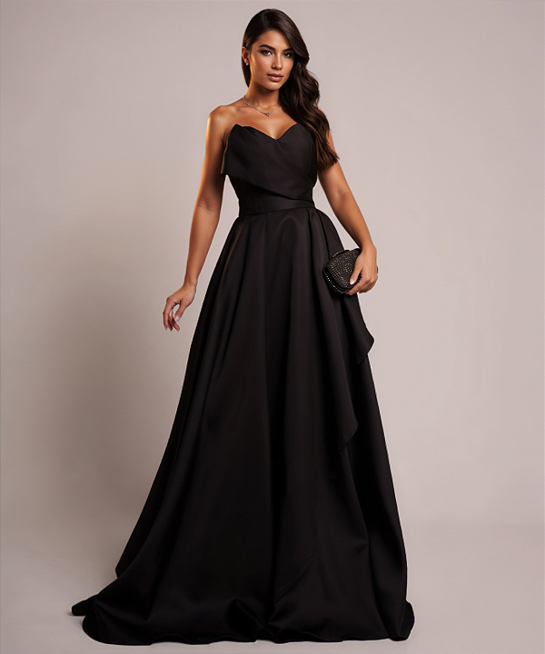 VESTIDO LONGO TOMARA QUE CAIA ZIBELINE