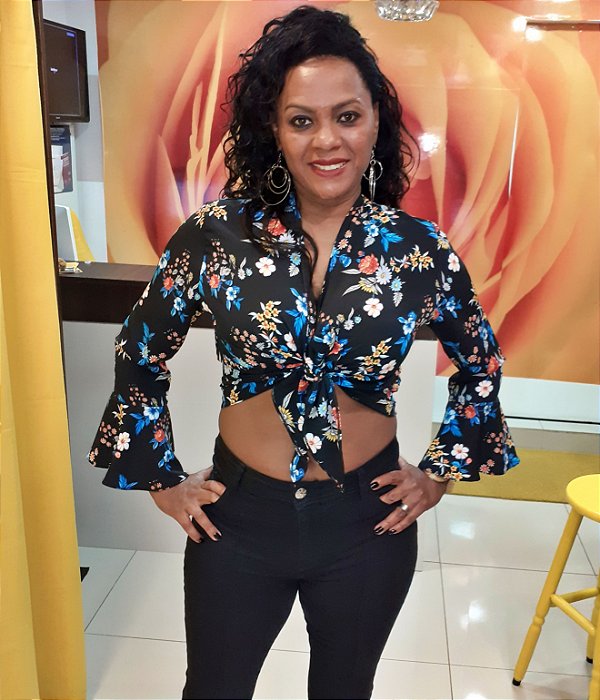 Blusa Cropped Adelaide