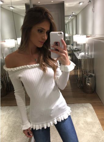 Blusa Tricot Hill - Ave Rara