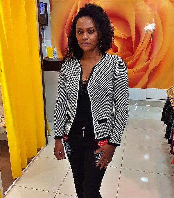 Casaco Chanel Tricot Baruka