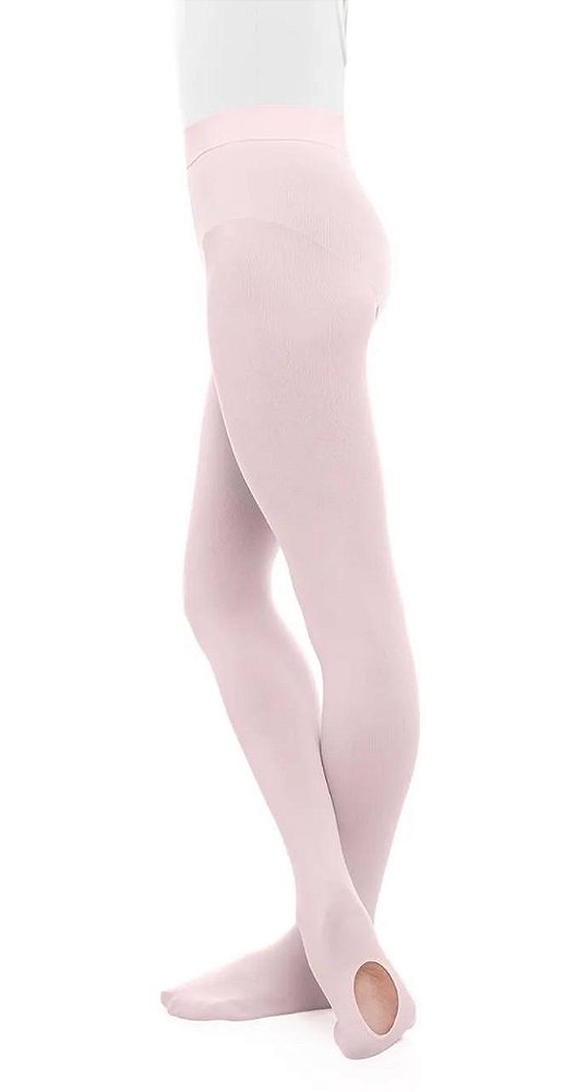 Meia Calça com Pé Conversível Adulto Lycra - Só Dança