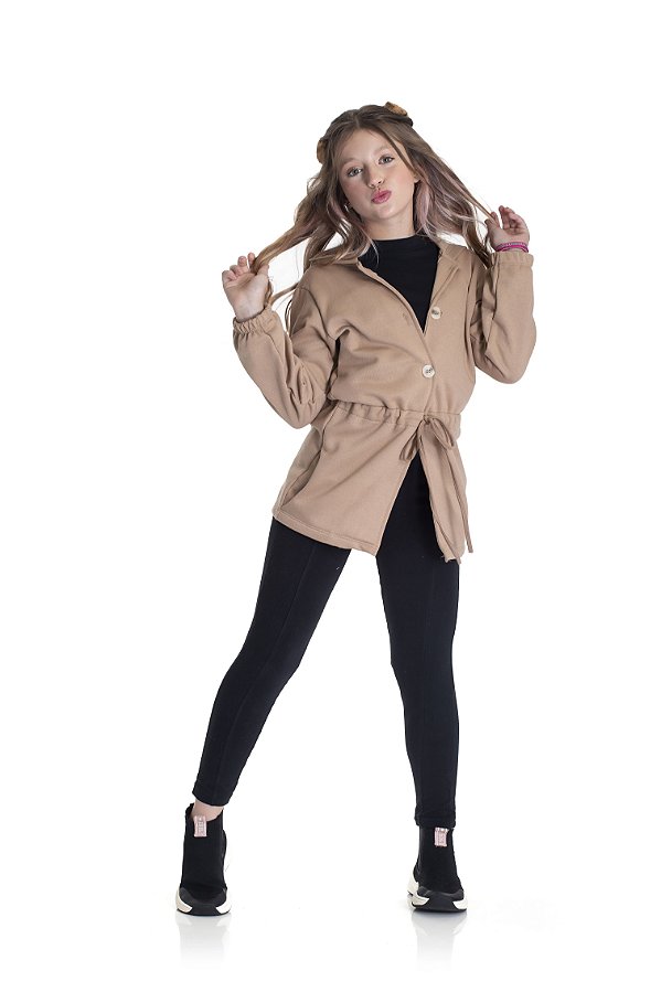 Parka Explorer com capuz e bolso - Costão Têxtil