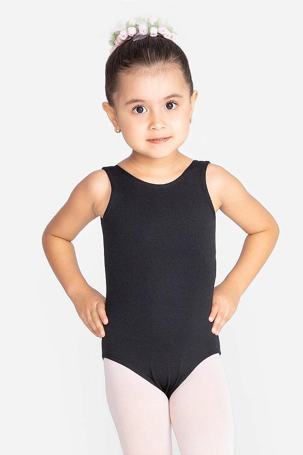 Collant de Ballet Regata Preto