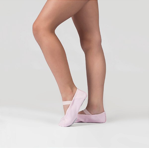 Sapatilha de Ballet Sola Dividida | Couro Ecológico