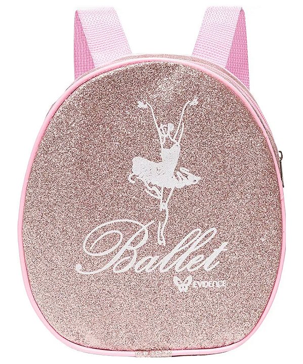 Bolsa Mochila Sarja Glitter - Ballet