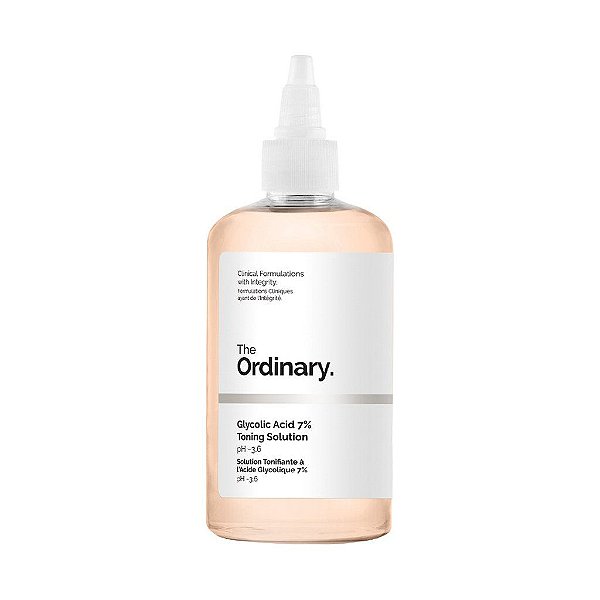 Tônico Esfoliante, Glycolic Acid 7% Toning Solution, 240 mL, The Ordinary
