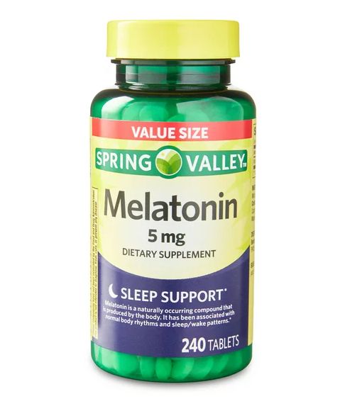 Melatonina, 5 mg, 240 Tabletes, Spring Valley