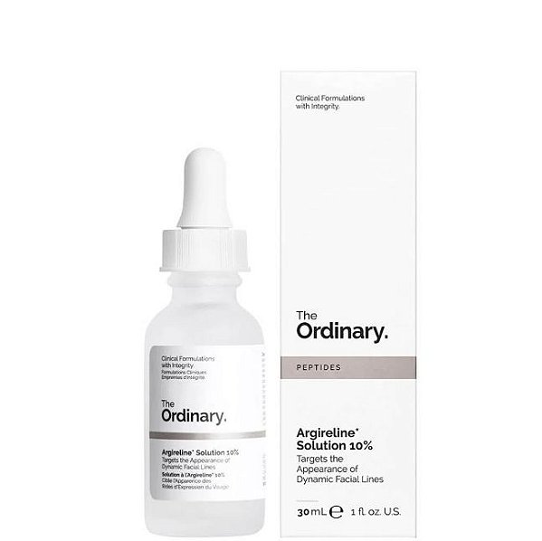 Sérum Antissinais para Linhas de Expressão, Argireline Solution 10%, The Ordinary