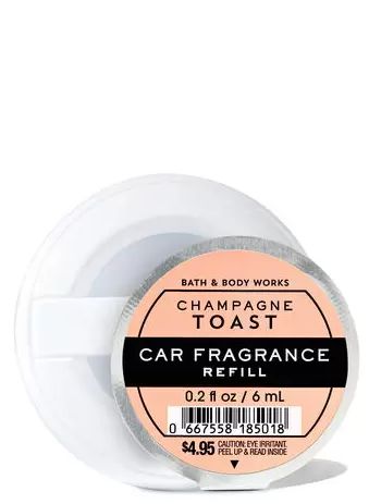 Aromatizador de Carro Refil, Champagne Toast, Bath & Body Works