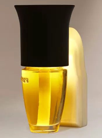 Suporte de Tomada Com Luz, Branco e Preto, Wallflowers, Bath & Body Works