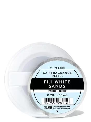 Aromatizador de Carro Refil, Fiji White Sands, Bath & Body Works
