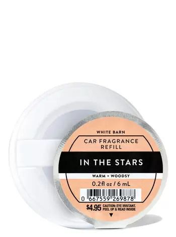 Aromatizador de Carro Refil, In The Stars, Bath & Body Works