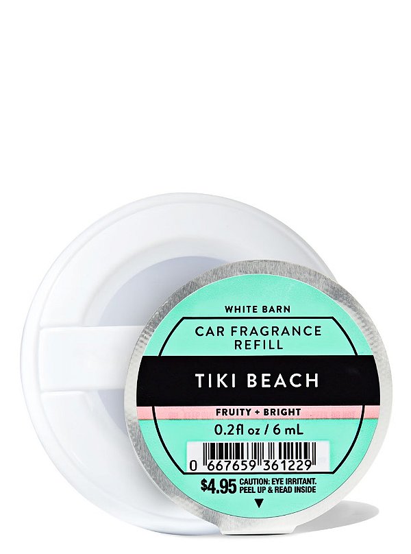 Aromatizador de Carro Refil, Tiki Beach, Bath & Body Works