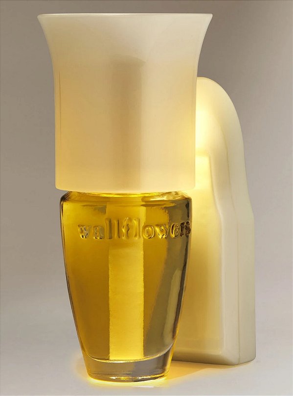 Suporte de Tomada Com Luz, Branco, Wallflowers, Bath & Body Works