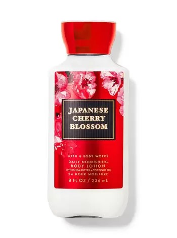 Loção Hidratante Corporal, Japanese Cherry Blossom, 236 mL, Bath & Body Works