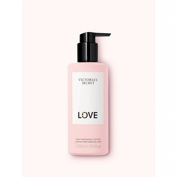Loção Hidratante Corporal de Luxo, Love, 250 mL, Victoria´s Secret
