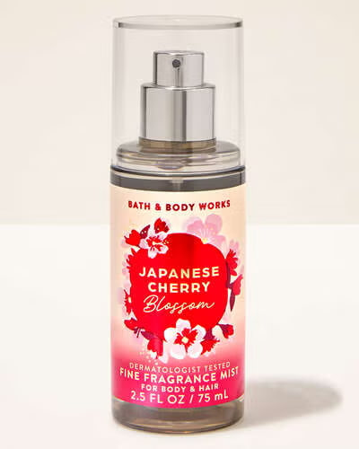Mini Body Splash, Japanese Cherry Blossom, 75mL, Bath & Body Works