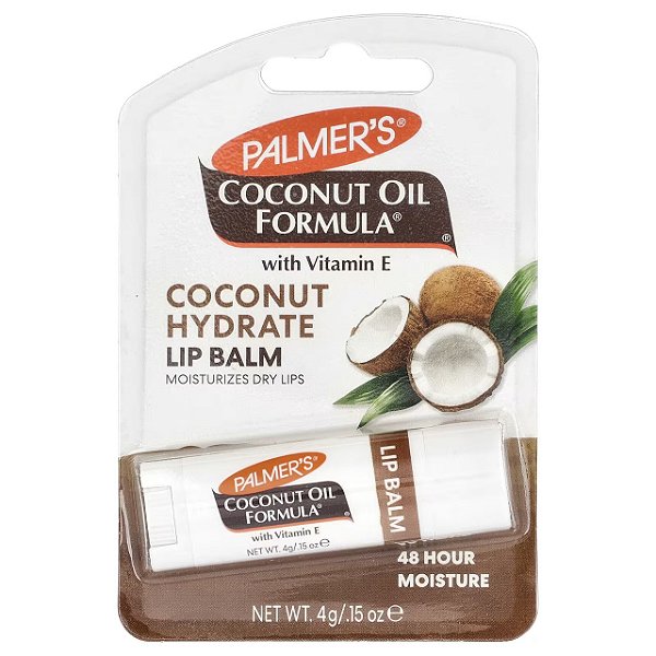 Protetor Labial com Óleo de Coco e Vitamina E, Palmer's