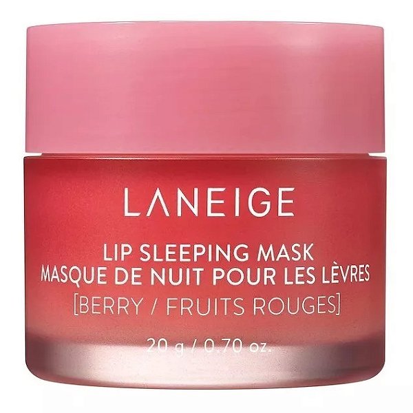 Máscara Tratamento Labial Noturna, Berry, 20 g, Laneige
