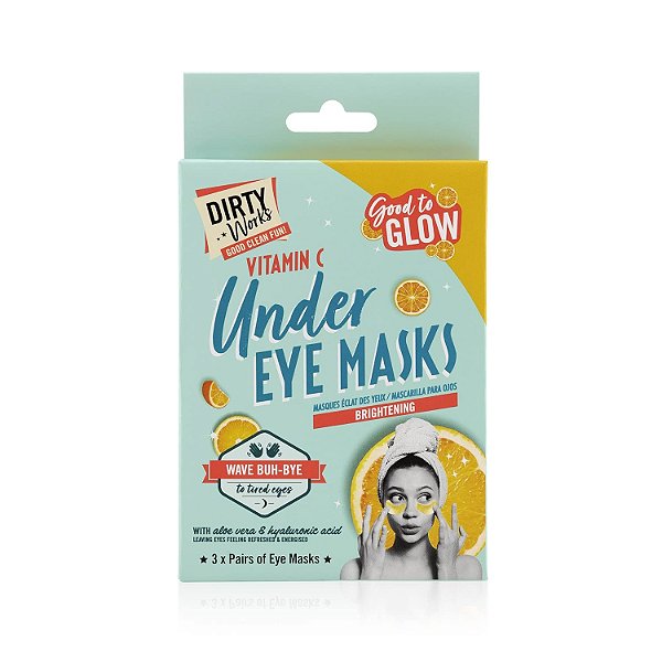 Máscara para Olhos, Vitamin C Under Eye Masks, Dirty Works