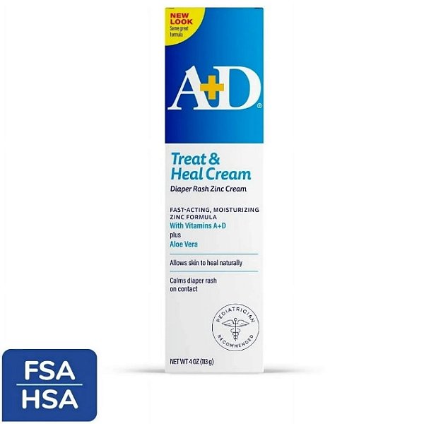 Pomada para Tratamento de Assaduras, Treat, 113g, A+D