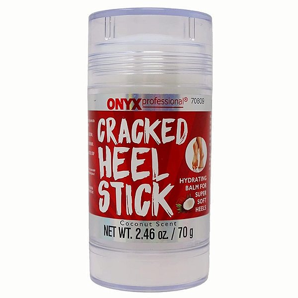 Bastão Ultra Hidratante para os Pés, Coco, Cracked Heel Stick, 70 g, Onyx Professional