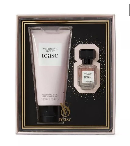 Kit Mini Perfume e Loção Corporal, Tease, Victoria's Secret