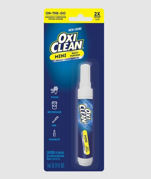 Caneta Removedora de Manchas, On‑The‑Go, 7 mL, OxiClean