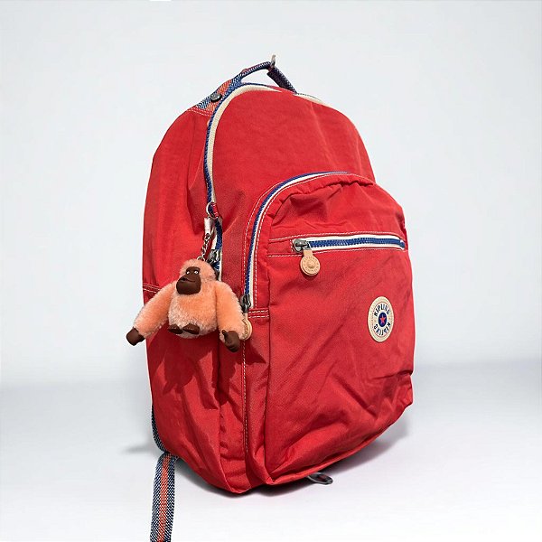 Mochila Seoul, Cor Berry Blitz, Kipling