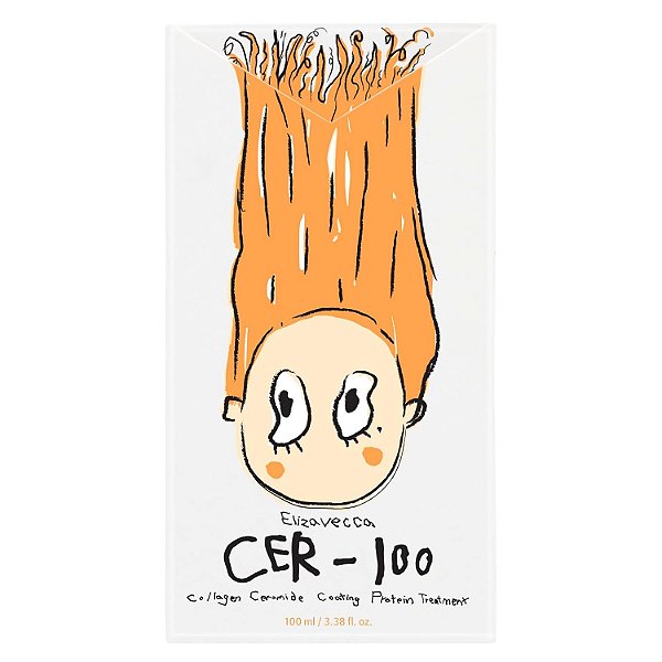 Máscara de Tratamento Capilar, Collagen Ceramide Coating Protein Treatment, 100 mL, Elizavecca