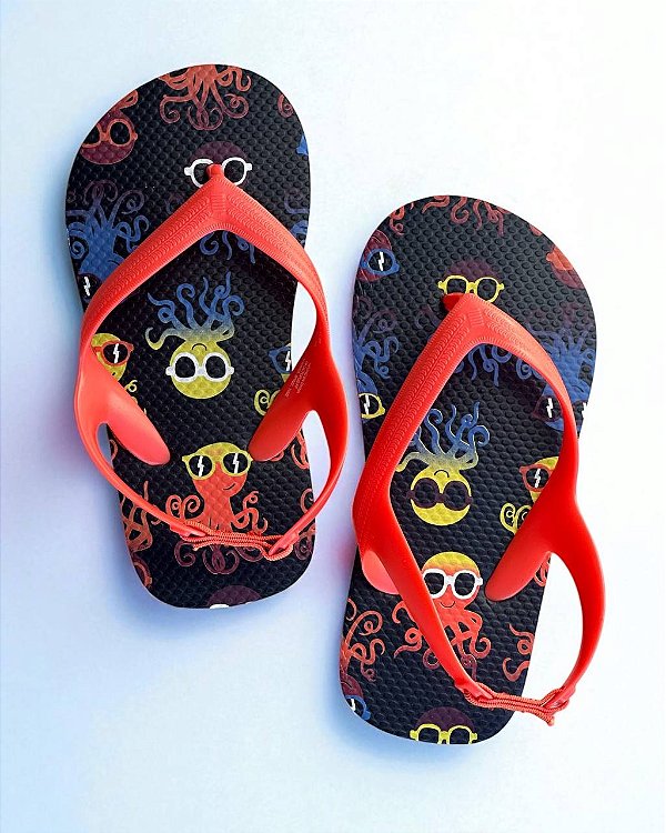 Chinelo Infantil, Estampa de Polvos, Tamanho 22 BR, GAP