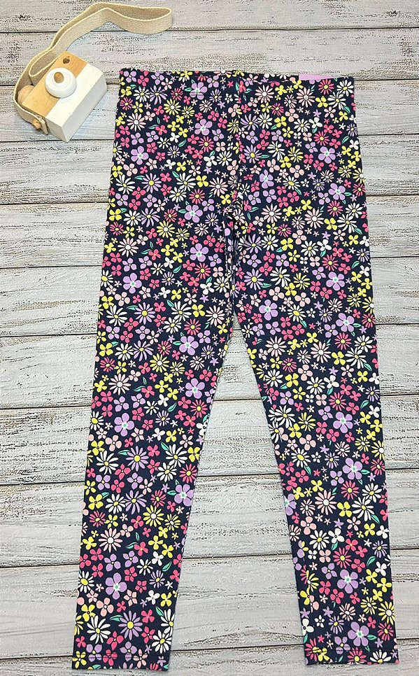 Legging Infantil, Estampa Floral Colorida, Cynthia Rowley