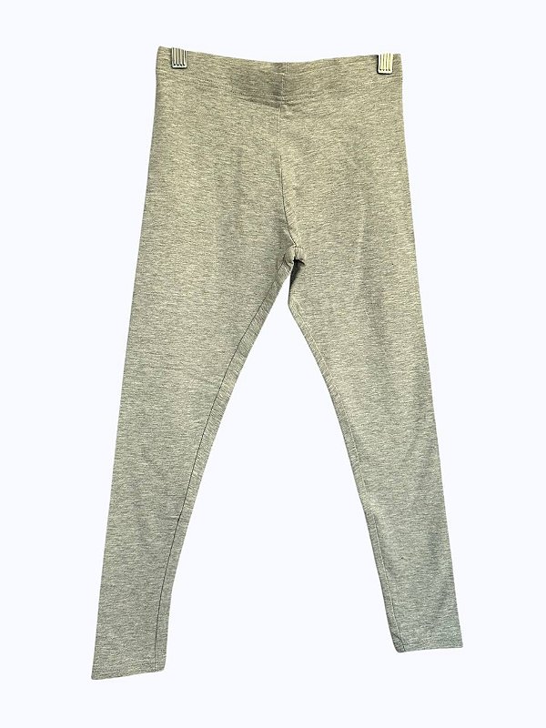 Legging Infantil Básica, Cinza Mescla, Primark