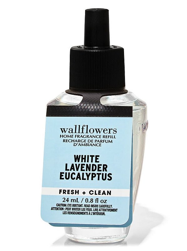 Refil de Fragrância para Casa, White Lavender Eucalyptus, Wallflowers, Bath & Body Works