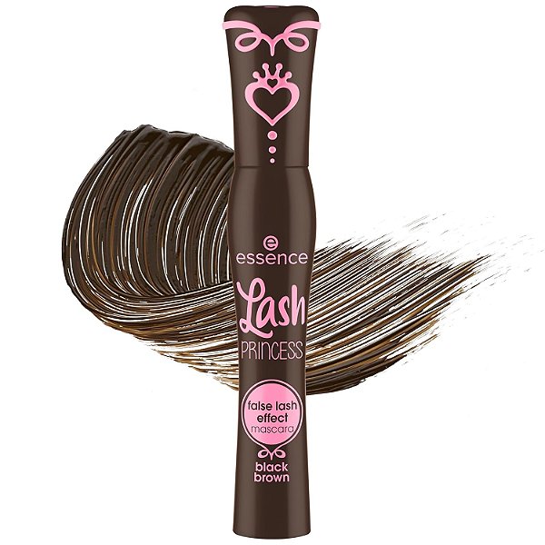 Máscara de Cílios, Lash Princess False Lash Effect, Marrom Escuro, Essence