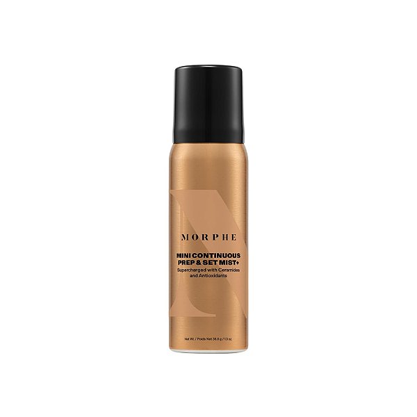 Spray Fixador Maquiagem Mini, Continuous Prep & Set Mist, 36.8 g, Morphe