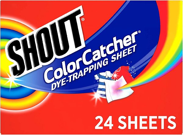 Lenços Protetores de Cores para Máquina de Lavar, ColorCatcher, 24 Unidades, Shout