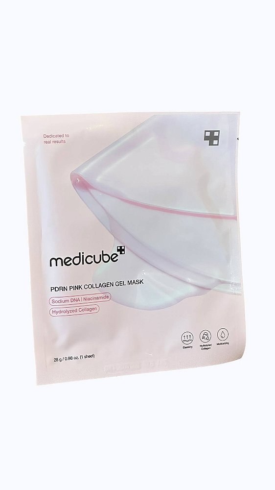 Máscara Facial Hidratante e Firmadora, PDRN Pink Collagen Gel Mask, 1 Unidade, Medicube