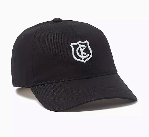 Boné Unissex, Logo CK Bordado, Preto, Calvin Klein