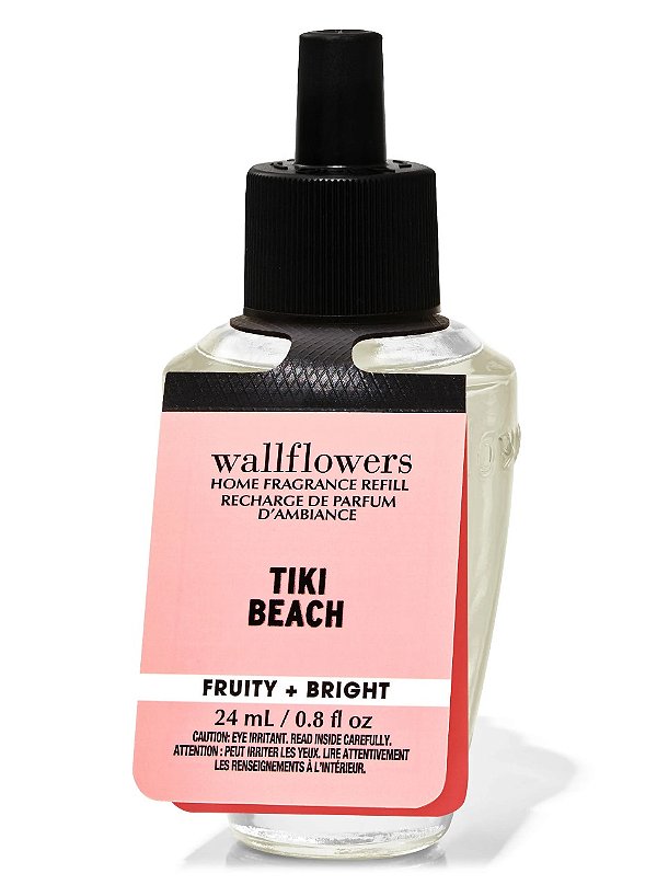 Refil de Fragrância para Ambiente, Tiki Beach, Wallflowers, Bath & Body Works