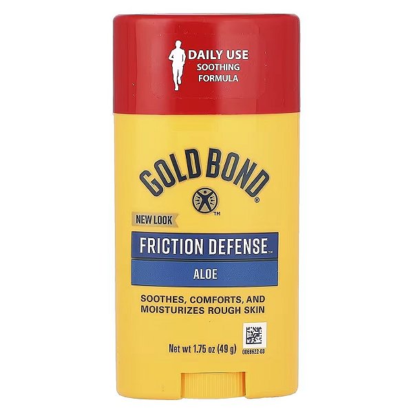 Bálsamo Protetor contra Atrito em Bastão, Friction Defense Aloe, 49g, Gold Bond