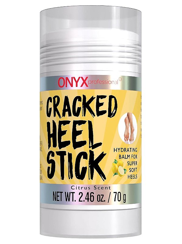 Bastão Ultra Hidratante para os Pés, Citrus, Cracked Heel Stick, 70g, Onyx Professional