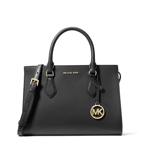 Bolsa Satchel Sheila MD, Black, Michael Kors